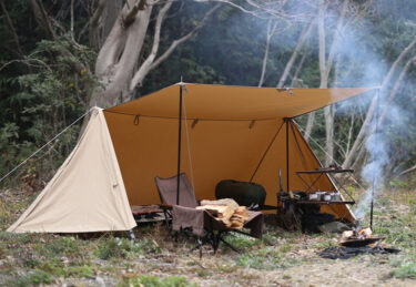 ソロキャンプにはパップテントが格好良くて最適！　メリット・デメリット、おすすめモデルをご紹介